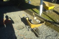 Paving Stones and Retaining Wall