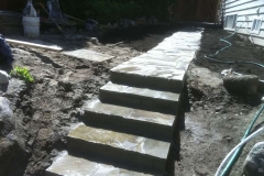 Ranch Park Flagstone and Basalt Wall