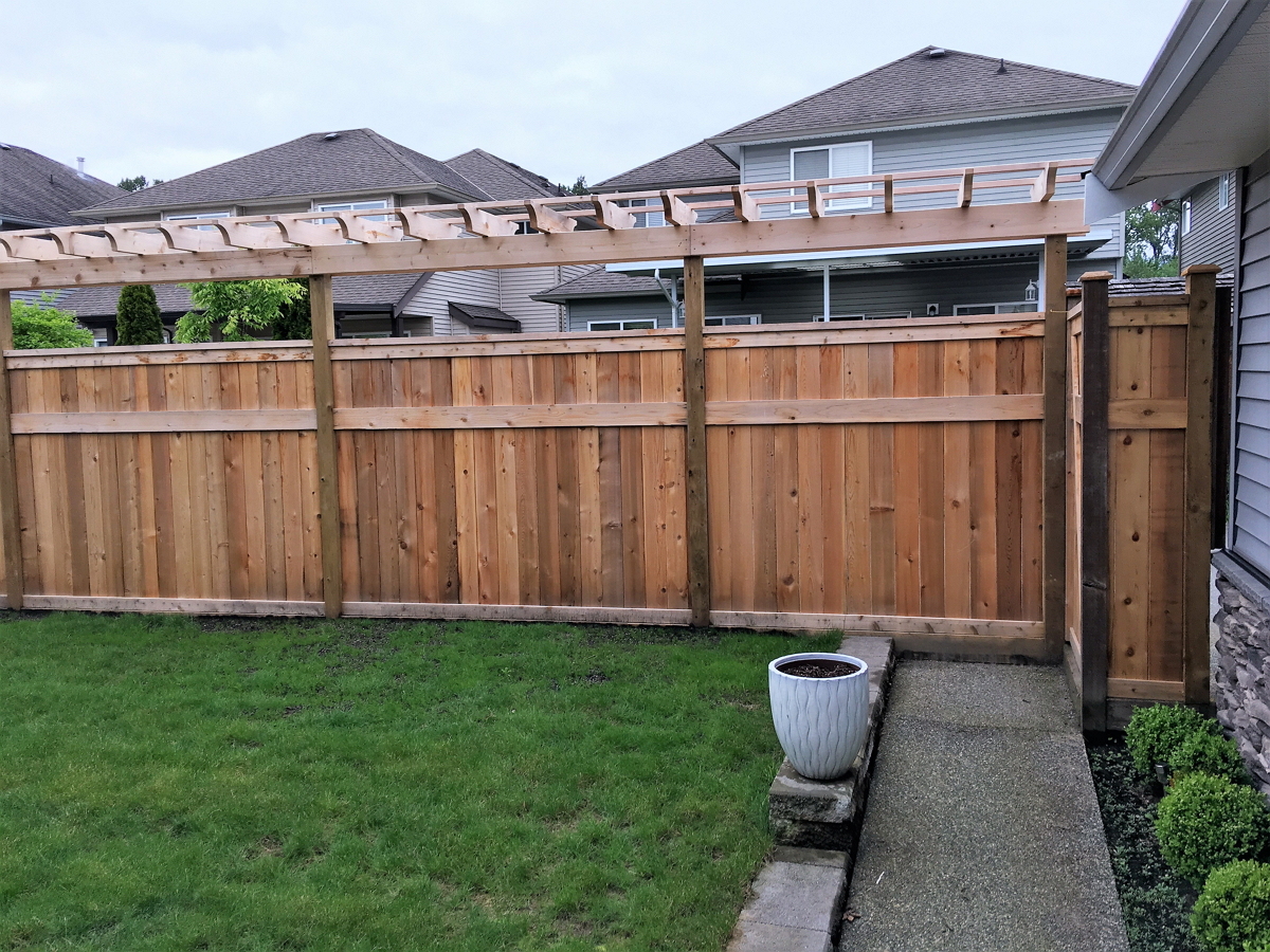 Cedar Panel and Custom Fencing